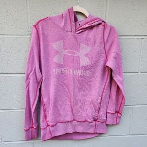 Under Armor- Woman's-  Hoodie- Pink- Size Small